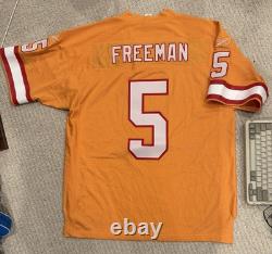Josh Freeman Tampa Bay Buccaneers Authentic Throwback Reebok Jersey. Size 50