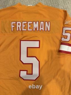 Josh Freeman Tampa Bay Buccaneers Authentic Throwback Reebok Jersey. Size 50