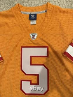 Josh Freeman Tampa Bay Buccaneers Authentic Throwback Reebok Jersey. Size 50