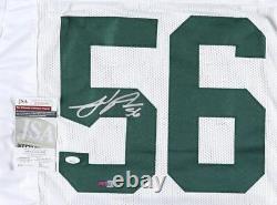 Julius Peppers Signed Green Bay Custom Autographed White Football Jersey