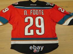 Kelowna Rockets Game Worn Used Jersey Red # 29 Nolan Foote New Jersey Devils