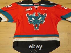Kelowna Rockets Game Worn Used Jersey Red # 29 Nolan Foote New Jersey Devils