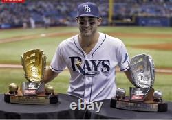Kevin Kiermaier Tampa Bay Rays Majestic Authentic Jersey New With Tags