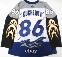 Kucherov Tampa Bay Lightning Authentic Adidas Reverse Retro 2.0 Hockey Jersey