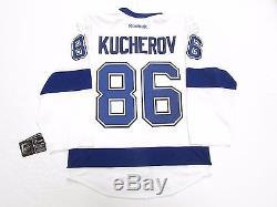 Kucherov Tampa Bay Lightning Away 2015 Stanley Cup Final Reebok Edge 2.0 Jersey