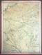 Large 3-ft Linen-backed Original Antique Map Mount Holly Area, New Jersey 1888