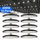 Led High Bay Light Ufo 200w 6500k Shop Light Fixture Industrial Warehouse Light