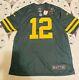 Limited Nike Aaron Rodgers Green Bay Packers 50s Classic Game Jersey Size Large