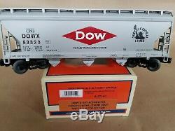 LIONEL 27141 Jersey Central DOW CHEMICAL ACF 3 BAY HOPPER STANDARD O 20 Made