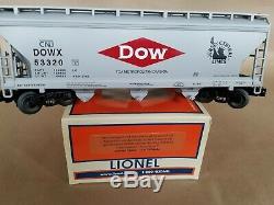 LIONEL 27141 Jersey Central DOW CHEMICAL ACF 3 BAY HOPPER STANDARD O 20 Made