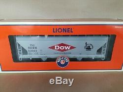 LIONEL 27141 Jersey Central DOW CHEMICAL ACF 3 BAY HOPPER STANDARD O 20 Made