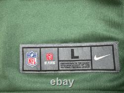 Large Jordan Love #10 Nike Game Jersey Color Rush Green Bay Packers Authentic