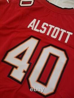 Last 1! Mike Alstott #40 Large Tampa Bay Buccaneers Stitched Nike Jersey NWT