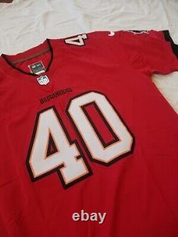 Last 1! Mike Alstott #40 Large Tampa Bay Buccaneers Stitched Nike Jersey NWT