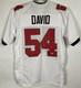 Lavonte David Signed Autograph Tampa Bay Buccaneers Jersey #54 Xl Beckett New