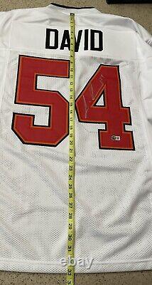 Lavonte David Signed Autograph Tampa Bay Buccaneers Jersey #54 XL Beckett NEW