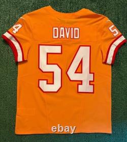 Lavonte David Tampa Bay Buccaneers Creamsicle Nike Vapor FUSE Elite Jersey 44/L