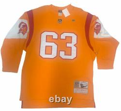 Lee Roy Selmon Tampa Bay Buccaneers Reebok NFL Throwbacks Vintage Jersey XL. NEW