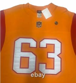 Lee Roy Selmon Tampa Bay Buccaneers Reebok NFL Throwbacks Vintage Jersey XL. NEW