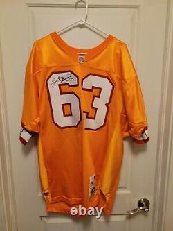 Leroy Selmon Authentic Old Logo Tampa Bay Buccaneers Wilson Jersey Autographed