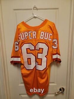 Leroy Selmon Authentic Old Logo Tampa Bay Buccaneers Wilson Jersey Autographed