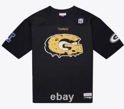 Lil Wayne x Mitchell & Ness x Green Bay Packers NFL Jersey Top Men's Large Black