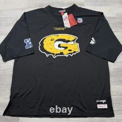 Lil Wayne x Mitchell & Ness x Green Bay Packers NFL Jersey Top Men's Large Black
