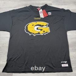 Lil Wayne x Mitchell & Ness x Green Bay Packers NFL Jersey Top Men's Large Black