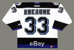 MANON RHEAUME Tampa Bay Lightning 1992 CCM Throwback Home NHL Hockey Jersey