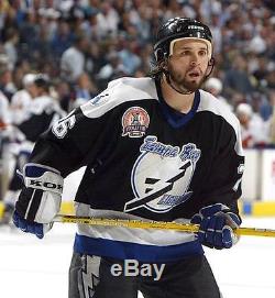 MARTIN ST. LOUIS Tampa Bay Lightning 2004 CCM Throwback Home NHL Hockey Jersey
