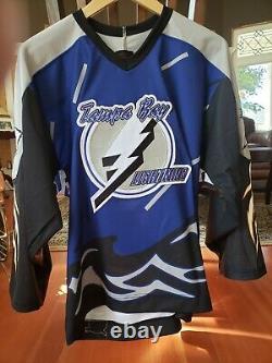 MDF Tampa Bay lightning style Chris Gratton Kitted Jersey XL