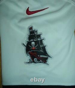 MIKE EVANS Nike On Field TAMPA BAY BUCCANEERS White Sewn Jersey Adult M NEW