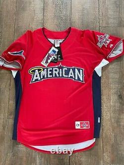 Majestic 2010 MLB All Star Game David Price Tampa Bay Rays Jersey SZ Large NWT