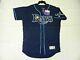 Majestic Authentic Size 44 Large, Tampa Bay Rays Flex Base On Field Jersey Nice