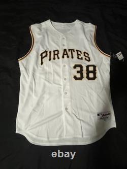 Majestic Authentic Collection Pittsburgh Pirates Jason Bay #38 Sleeveless Jersey