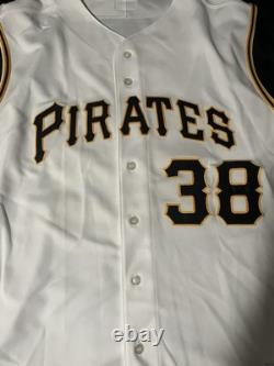 Majestic Authentic Collection Pittsburgh Pirates Jason Bay #38 Sleeveless Jersey