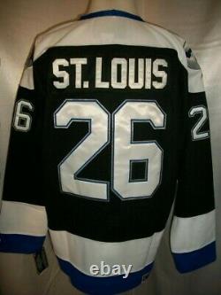 Martin St. Louis Tampa Bay Lightning Black 2001-07 Throwback CCM NHL Jersey