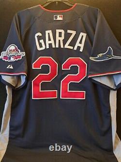 Matt Garza 2009 All Star Jersey Auth. Majestic Tampa Bay Rays Vintage/rare