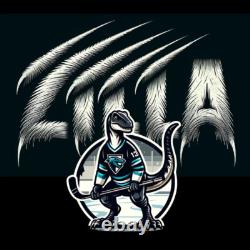 Medium (52adi.) Reverse Retro 90s BLACK Storm Seasick Tampa Bay Lightning Jersey