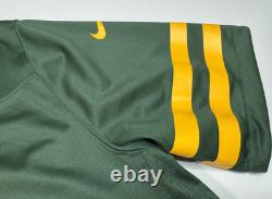 Medium Jordan Love #10 Nike Game Jersey Color Rush Green Bay Packers Authentic