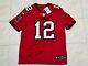 Men L New Nike Tom Brady Tampa Bay Buccaneers Nfl Vapor Limited Jersey Red New