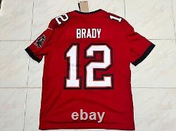 Men L New Nike Tom Brady Tampa Bay Buccaneers NFL Vapor Limited Jersey Red New