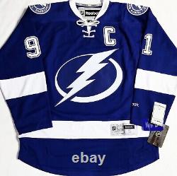 Men-nwt-sm Steven Stamkos Tampa Bay Lightning NHL Licensed Reebok Hockey Jersey