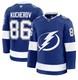 Men's 50 Nikita Kucherov Tampa Bay Lightning Fanatics Home Premium Jersey Blue
