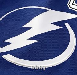 Men's 50 Nikita Kucherov Tampa Bay Lightning Fanatics Home Premium Jersey Blue