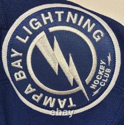 Men's 50 Nikita Kucherov Tampa Bay Lightning Fanatics Home Premium Jersey Blue