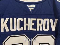 Men's 50 Nikita Kucherov Tampa Bay Lightning Fanatics Home Premium Jersey Blue