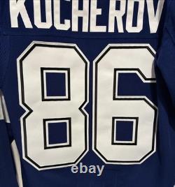 Men's 50 Nikita Kucherov Tampa Bay Lightning Fanatics Home Premium Jersey Blue