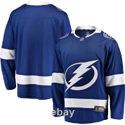 Men's Fanatics Blue Tampa Bay Lightning Breakaway Home Jersey