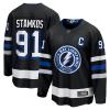 Men's Fanatics Branded Steven Stamkos Black Tampa Bay Lightning Alternate